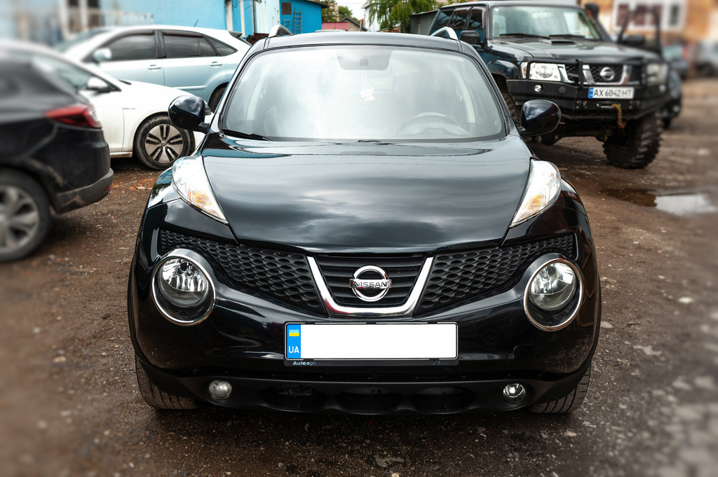 Накладки на передние фонари (2 шт, нерж) 2014-2024, OmsaLine - Итальянская нержавейка для Nissan Juke - фото 4 - id-p1891202985