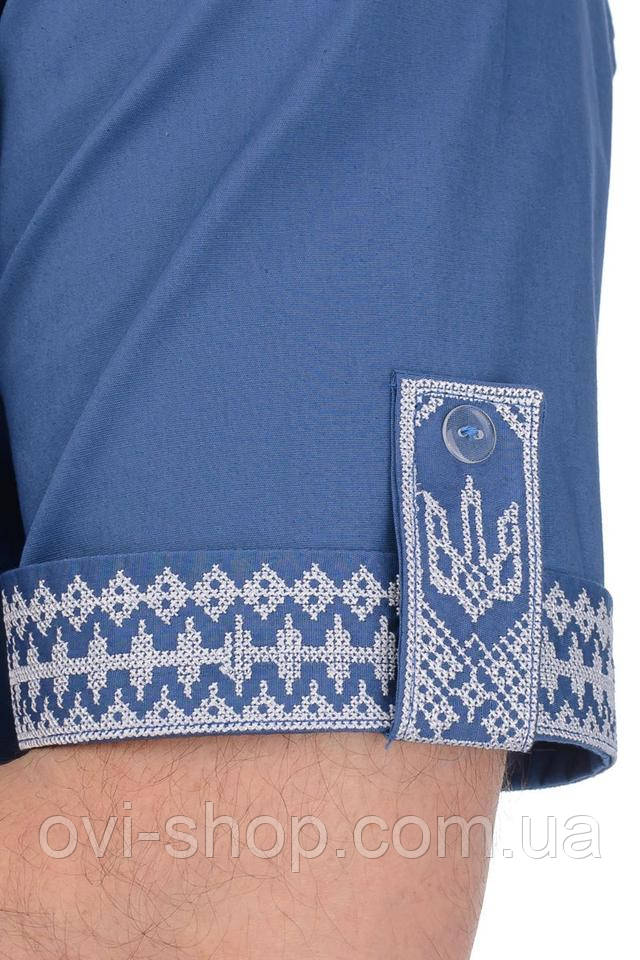 Чоловіча вишиванка з коротким рукавом