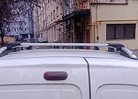 Перемички на рейлінги під ключ (2 шт) Сірий для Renault Kangoo 1998-2008 рр