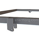 Дуга до стійка TETRAGON із перфорацією для білизни. Р 600х400мм, 20х10х1.5мм із гнутим зачепом., фото 4