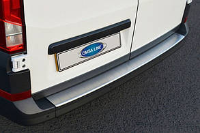 Накладка на задній бампер (Omsa, нерж) для Man TGE 2017- рр