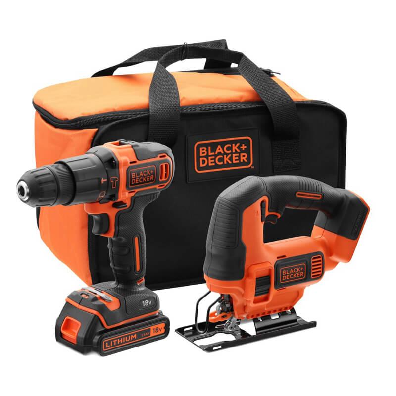 Набір із двох інструментів BLACK+DECKER BCK22S1S