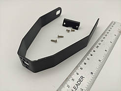 Залізний кронштейн крила із саморізами та металевою пластиною PRO2/pro3