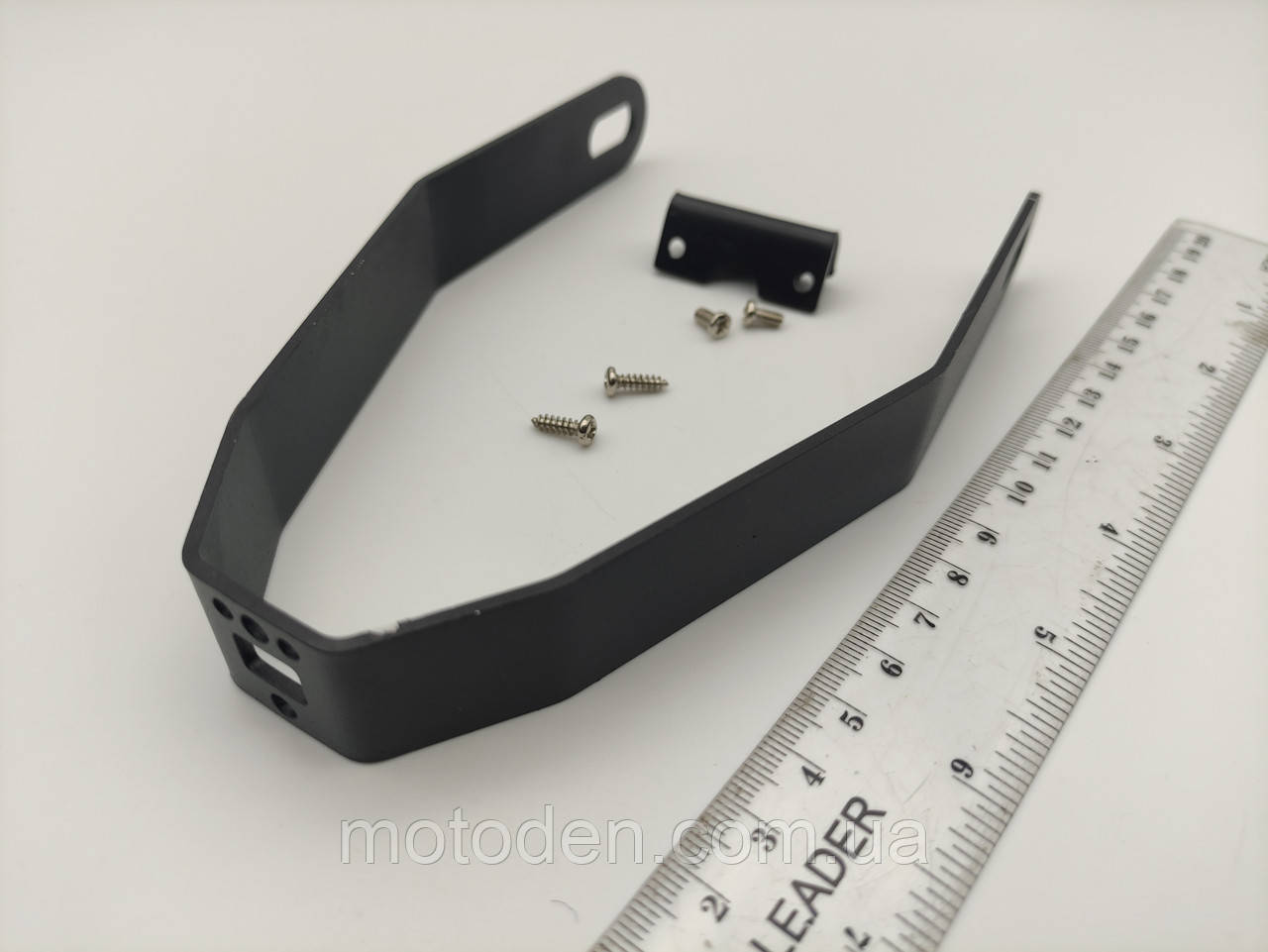 Залізний кронштейн крила із саморізами та металевою пластиною PRO2/pro3, фото 1