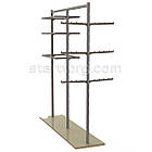 Дуга до стійка TETRAGON із перфорацією для білизни. Р 600х400мм, 20х10х1.5мм із гнутим зачепом., фото 7