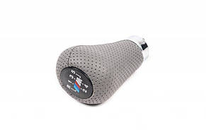 Ручка КПП ОЕМ (кожзам, сіра перфорація) для BMW 3 серія E-30 1982-1994 рр