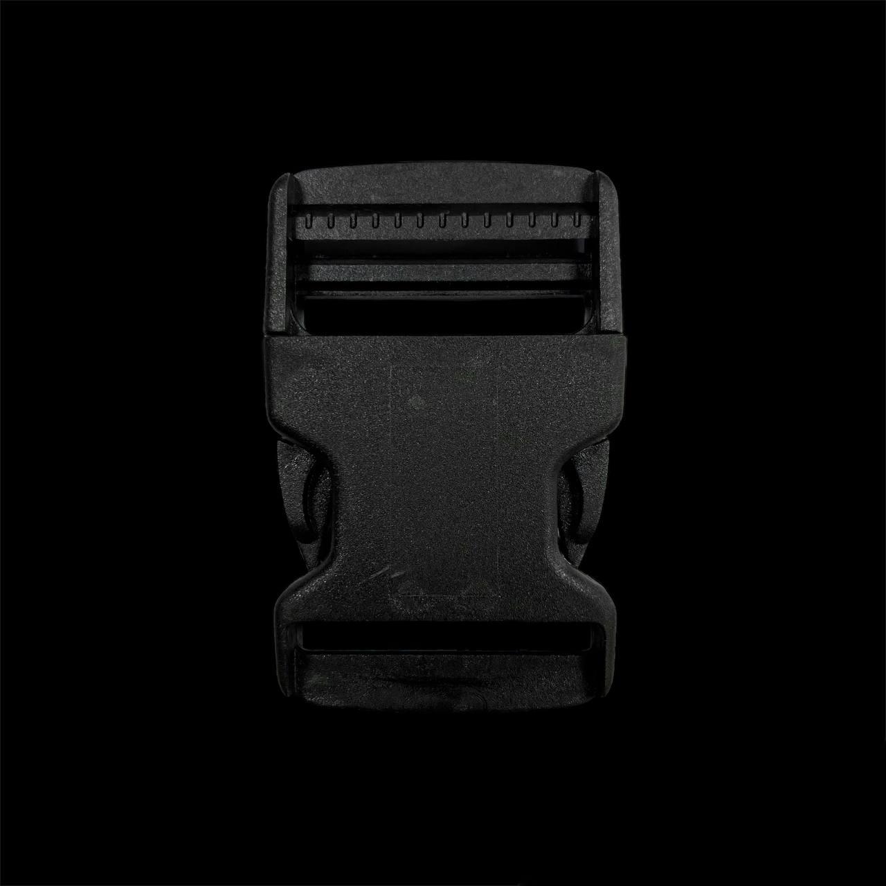 Фастекс (пряжка) 40 мм поліамідний колір чорний, фото 1