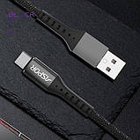 USB кабель Aspor A166 Micro 2.4A/1м- чорний, фото 5