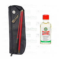 Набір для чищення АК 74 (розбірний шомпол в обплетенні 2 йоржа вішер в чохлі) + Ballistol 50 ml скло