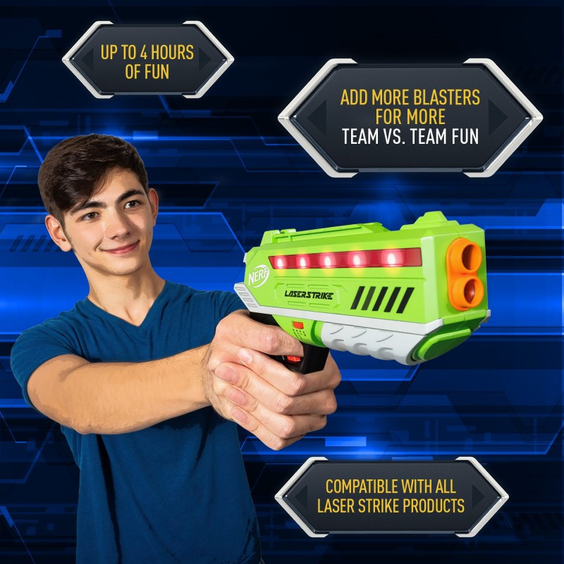 Nerf com laser online