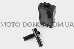 Ручки керма "RIZOMA" карбон з алюм. відбійником (чорні)