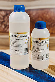 Епоксидна смола для об'ємних заливок Wood Epoxy 50 мм