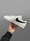 Кросівки чоловічі Nike Blazer Low '77 vintage white білі шкіряні кеди Найк Блейзер, фото 3