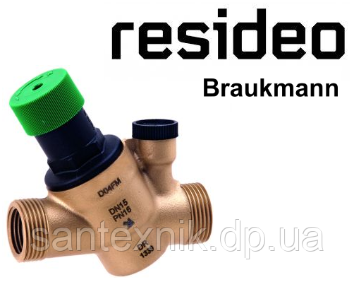 Регулятор тиску (Honeywell) Braukmann Resideo D04FM-1/2A