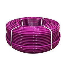 Труба для водяної теплої підлоги PEX-B 16*2.0 з кисневим бар'єром EVOH (240м/уп), фото 3