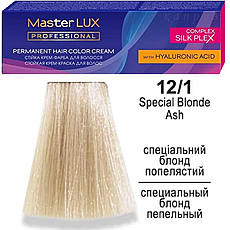 Крем-фарба для волосся Master LUX 12/1 professional 60 мл.