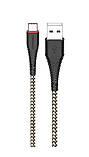 USB кабель Tornado TX10 Type-C (2,4A/1м)- золотий, фото 3