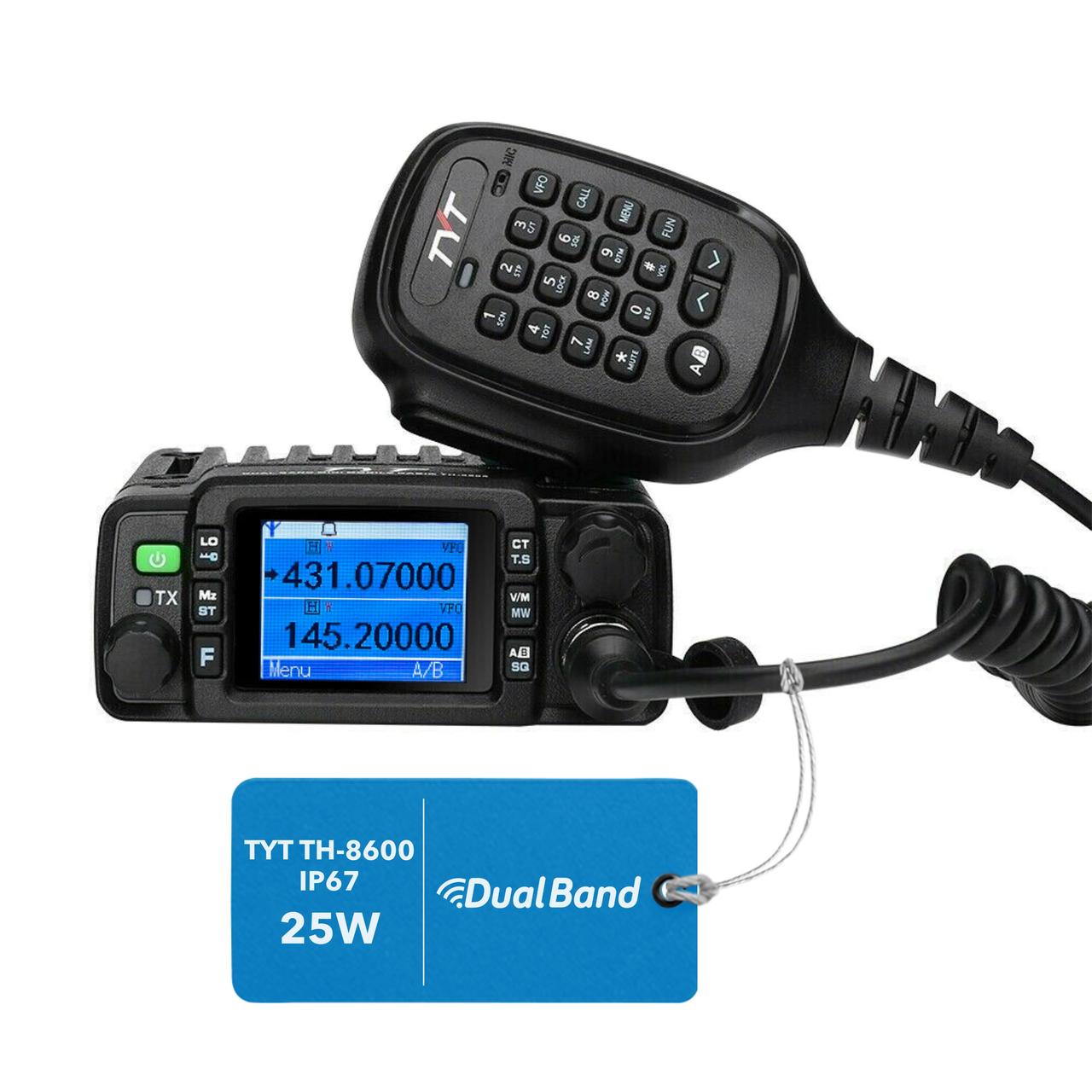 Автомобільна радіостанція Baofeng TYT TH-8600