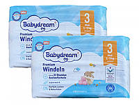 Дитячі одноразові підгузники Babydream Premium 3 Midi (5-9) кг 92 шт