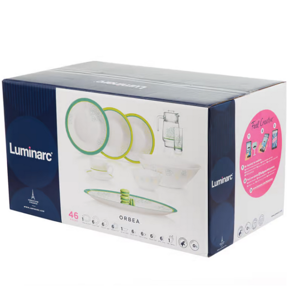 Сервіз Luminarc ESSENCE ORBEA 46 предметів