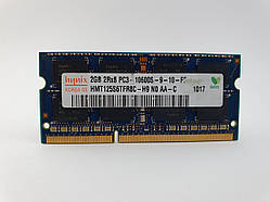 Оперативна пам'ять для ноутбука SODIMM Hynix DDR3 2Gb 1333MHz PC3-10600S (HMT125S6TFR8C-H9) Б/В