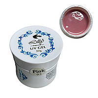 Камуфляжний гель для моделювання нігтів Lilly Beaute Pink 02 30 мл