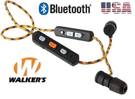 Беруші Навушники Активні тактичні з БЛЮТУЗ Walkers Ear Bud NRR 30, фото 1