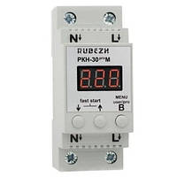 Однофазне Реле напруги 30А – РКН-30 proM Rubezh
