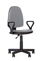 Компьютерное офисное кресло для персонала Стандарт Standart GTP PM60 искусственная кожа V-28 серый IM