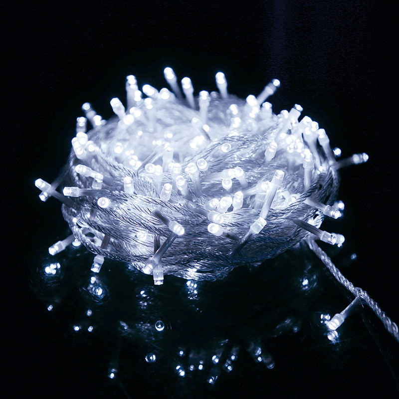 Світлодіодна новорічна гірлянда "Нить" 200 LED Біла (3_01259)