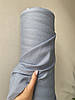 Сіро-блакитна сорочково-платтєва лляна тканина, 100% льон, колір 1651, фото 2