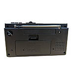 Портативний радіоприймач акумуляторний GOLON RX-921B з USB Коричневий, фото 4