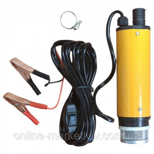 Насос для перекачки дизельного топлива 12V, 50мм / Насос электрический ...