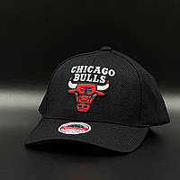 Оригинальная черная кепка Mitchell and Ness Chicago Bulls