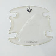 Захисні наклейки під ручку авто Renault 4 шт./1 уп Прозорі (KG-10033), фото 3