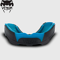 Капа для бокса односторонняя капа боксерская для единоборств Venum Predator Mouthguard Black-Blue