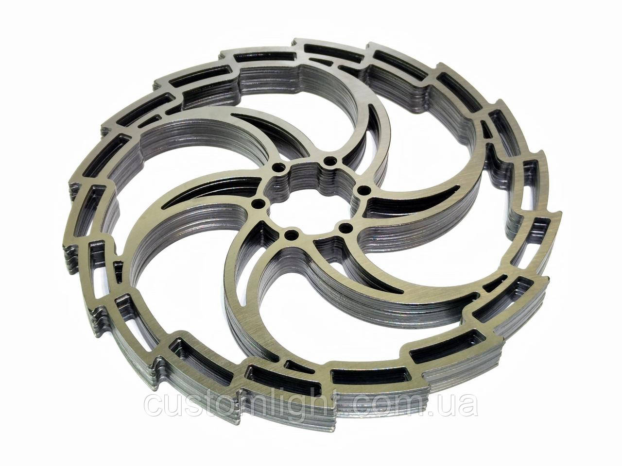 Ротор 203мм  SAW + 6 болтів, фото 1