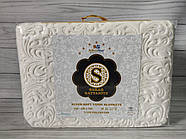 Плед-покривало акриловий ТМ Sarar розмір 220*240 Туреччина колір кремовий