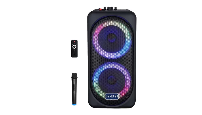 Автономна акустична система TMG GZ-X828 (1MIC+MP3+USB+FM+BT)