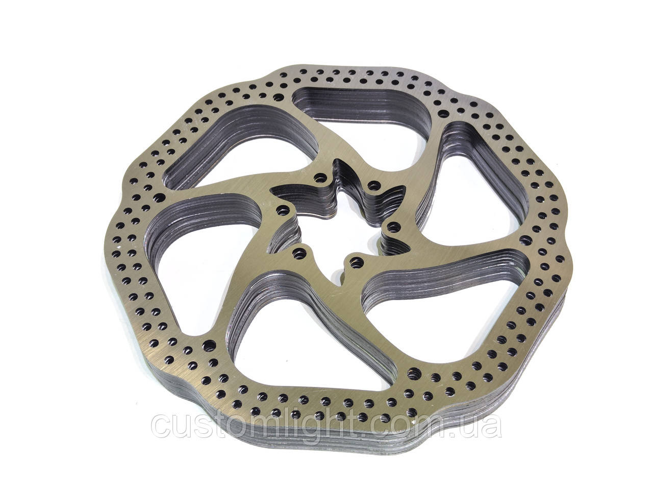 Ротор Alpha Cycling Type K 180 мм + 6 болтів