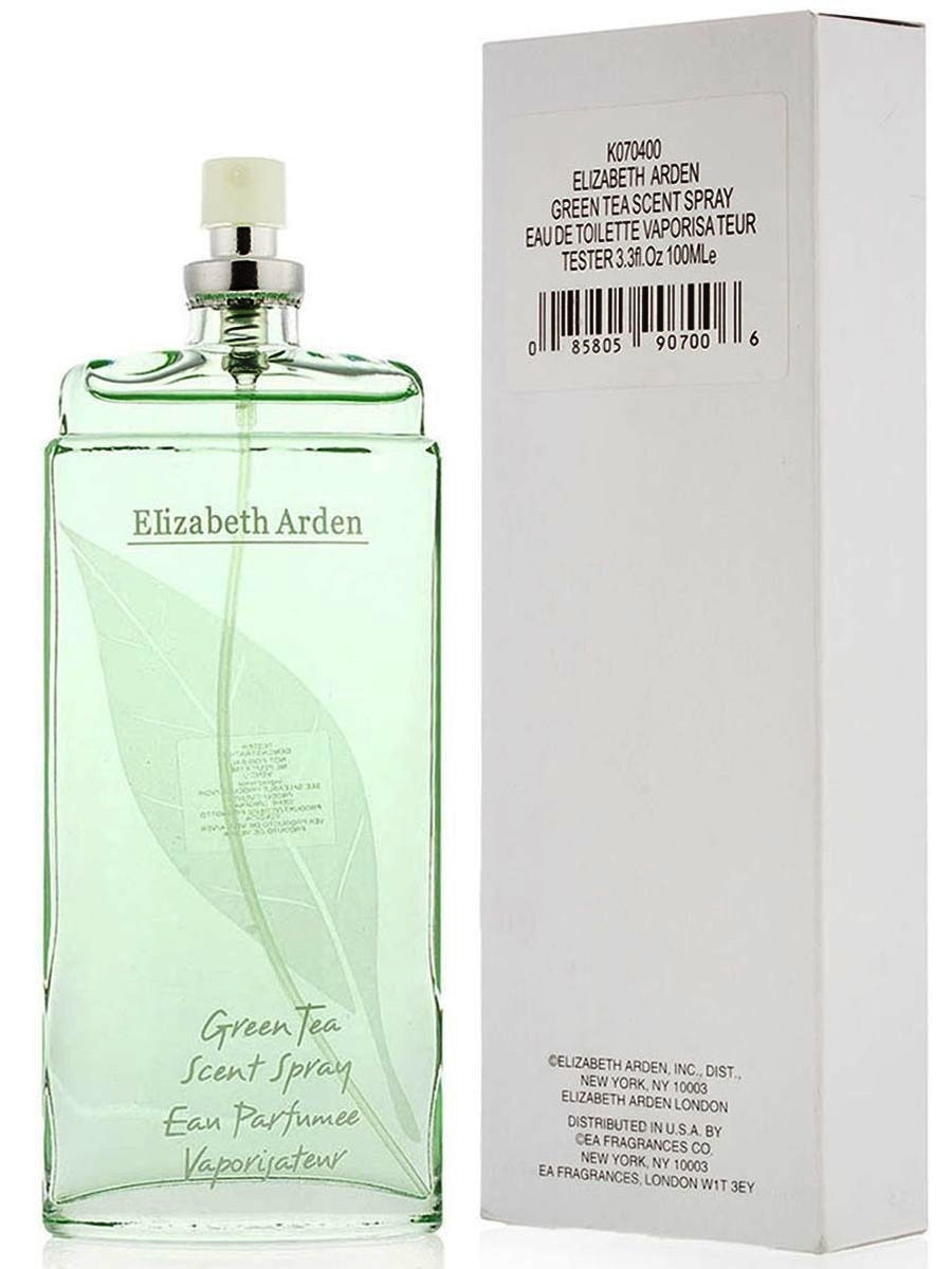 Жіночій парфум-тестер Elizabeth Arden Green Tea оригінал 100 мл, цитрусовий шлейфовий насичений аромат