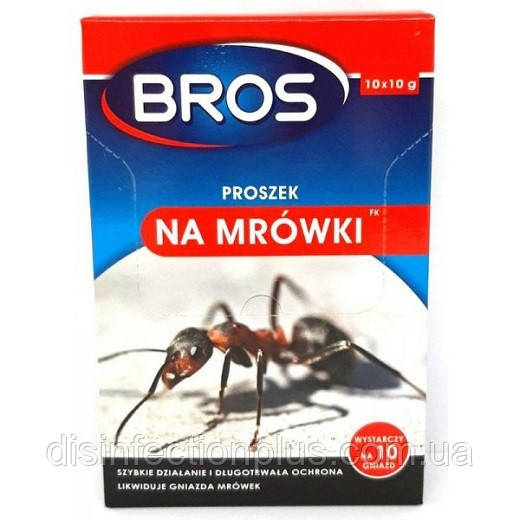 Bros порошок від мурах 10 г