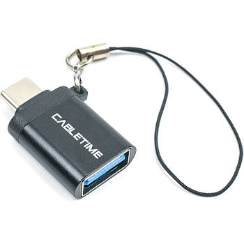 Адаптер OTG USB 3.0 Type-C (M) — USB Type-A (F)