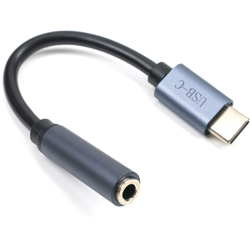 Адаптер Cabletime USB Type-C (M) - AUX 3.5мм (F) (CP14A ), фото 1