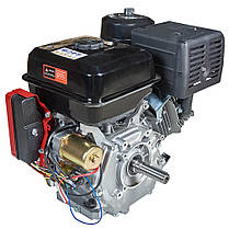Двигун бензиновий Vitals GE 15.0-25ke (15 к.с., електростартер, шпонка, вал 25 мм), фото 3