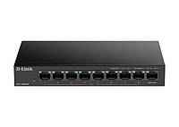 Комутатор D-Link (DES-1009MP/A1A) 9-PORT DESKTOP GIGABIT PoE