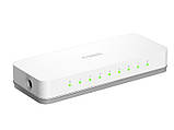 Комутатор D-Link (DES-1008C/B1A) 8-PORT 10/100 M, фото 2