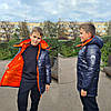 Модна зимова куртка для хлопчика підлітка зріст 134-164, фото 4