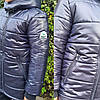 Модна зимова куртка для хлопчика підлітка зріст 134-164, фото 5