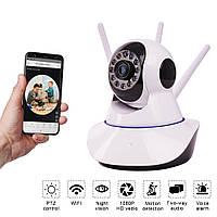 Видеоняня с подключением к телефону WiFi Smart Camera UKC-1354 2MP 2.4G беспроводная IP камера видеоняня (ST)